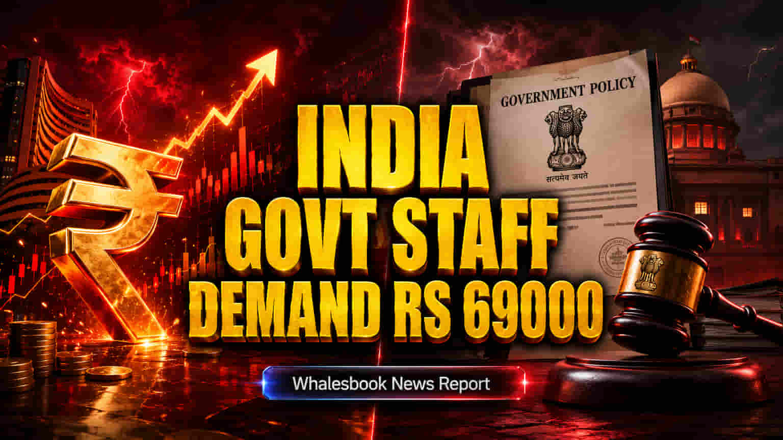Govt Staff Demand Rs 69k Wage, Push 5-Unit Family for 8th Pay Commission