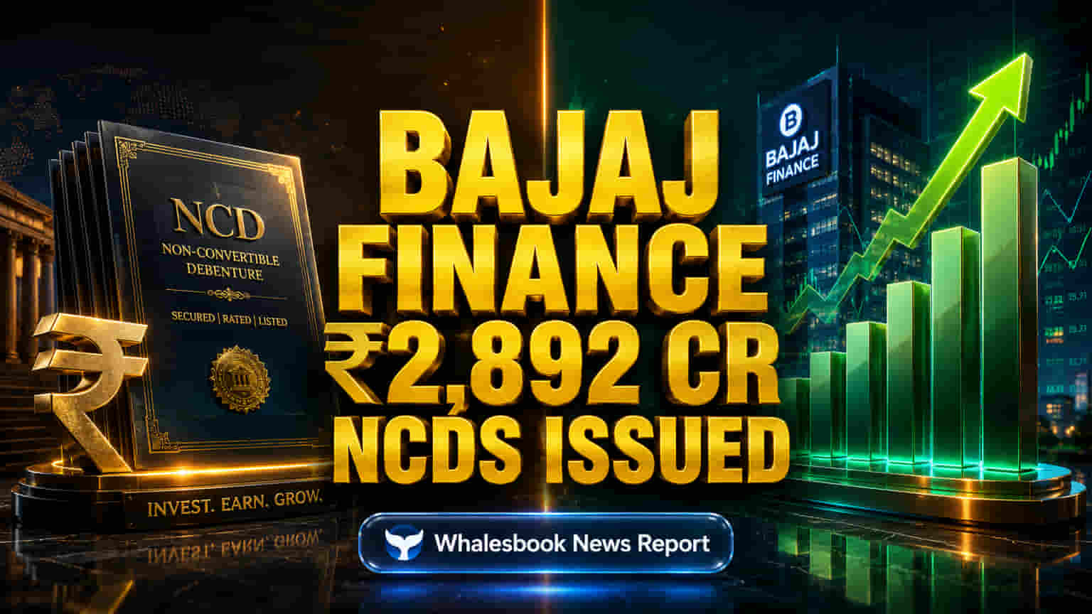 Bajaj Finance Raises ₹2,892 Cr Via NCDs to Fund Expansion