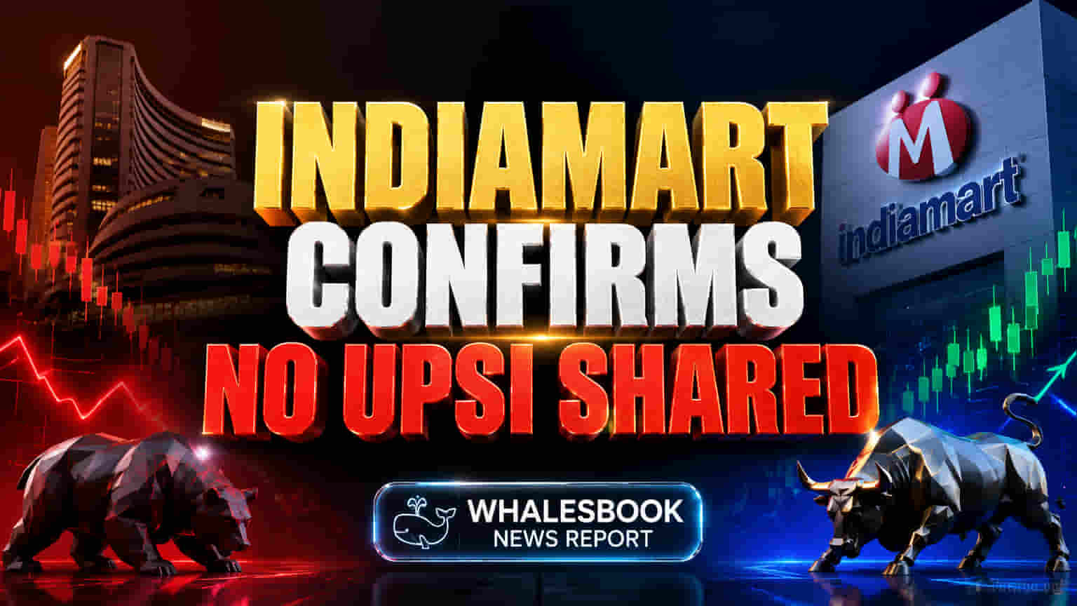 IndiaMART Confirms No Price-Sensitive Info Shared in Investor Meetings
