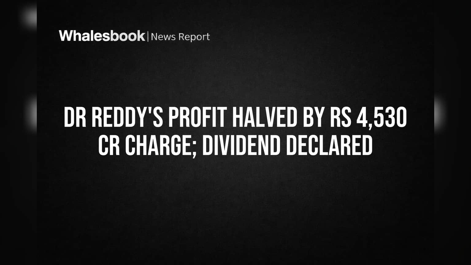 Dr Reddy's Profit Plummets 86% on SSA, Margins Contract