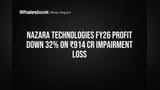 Nazara Technologies: ₹914 ਕਰੋੜ ਦੇ ਘਾਟੇ ਨੇ ਕੰਪਨੀ ਦੇ ਮੁਨਾਫੇ 'ਤੇ ਪਾਈ ਡਾਟ! ਨਿਵੇਸ਼ਕਾਂ ਦੇ ਉੱਡੇ ਹੋਸ਼