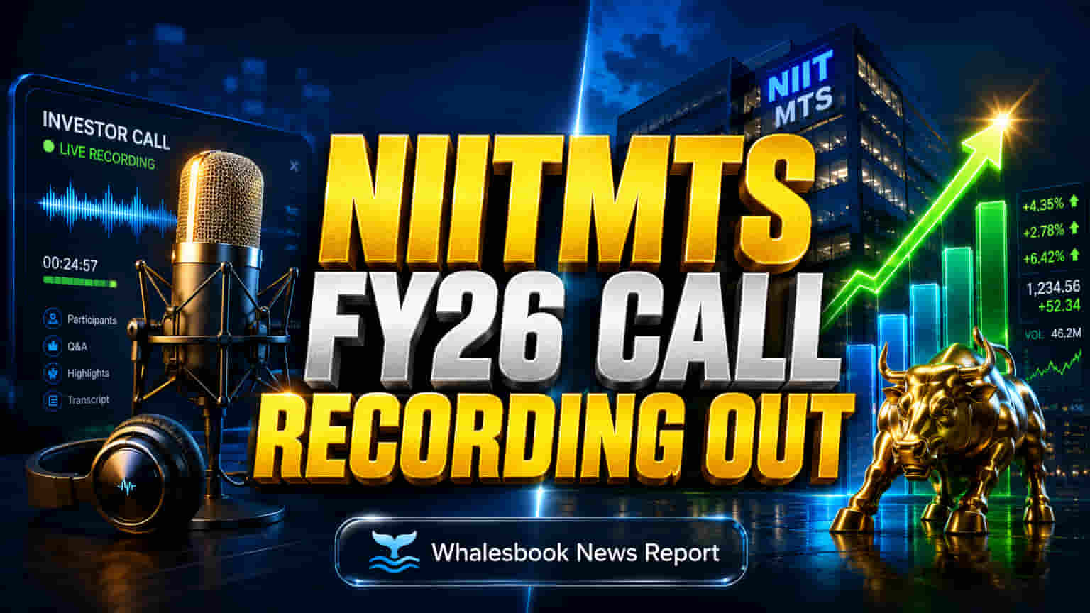 NIIT Learning Systems Shares FY26 Earnings Call Recording