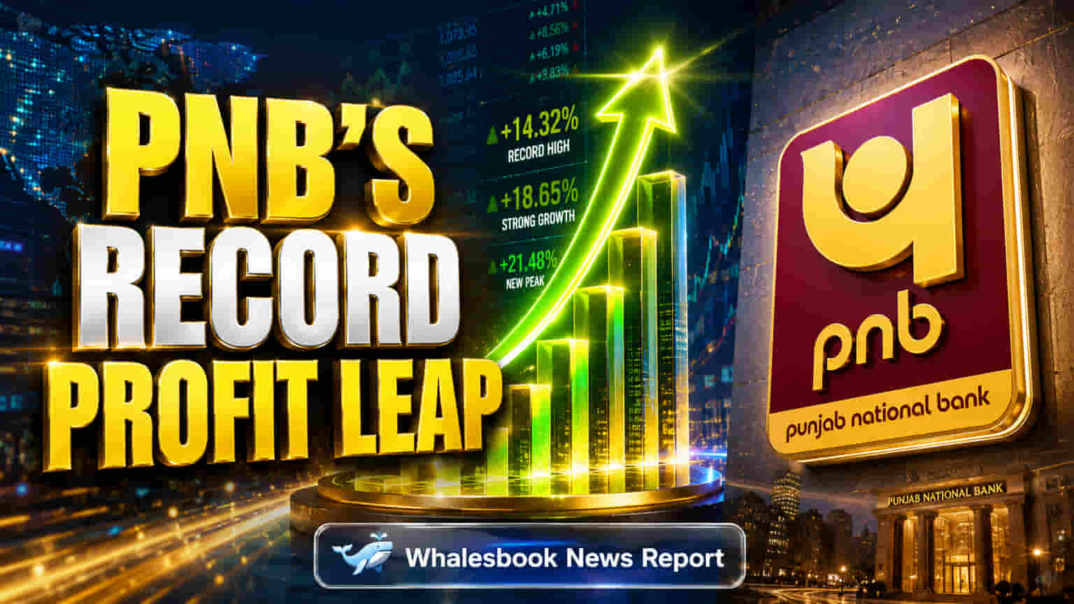 PNB Reports Record ₹5,225 Cr Profit in Q4 FY26, GNPA Drops to 2.95%