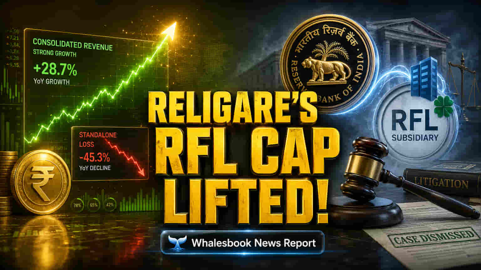 Religare Enterprises Sees RBI CAP Exit; FY26 Profit ₹73 Cr
