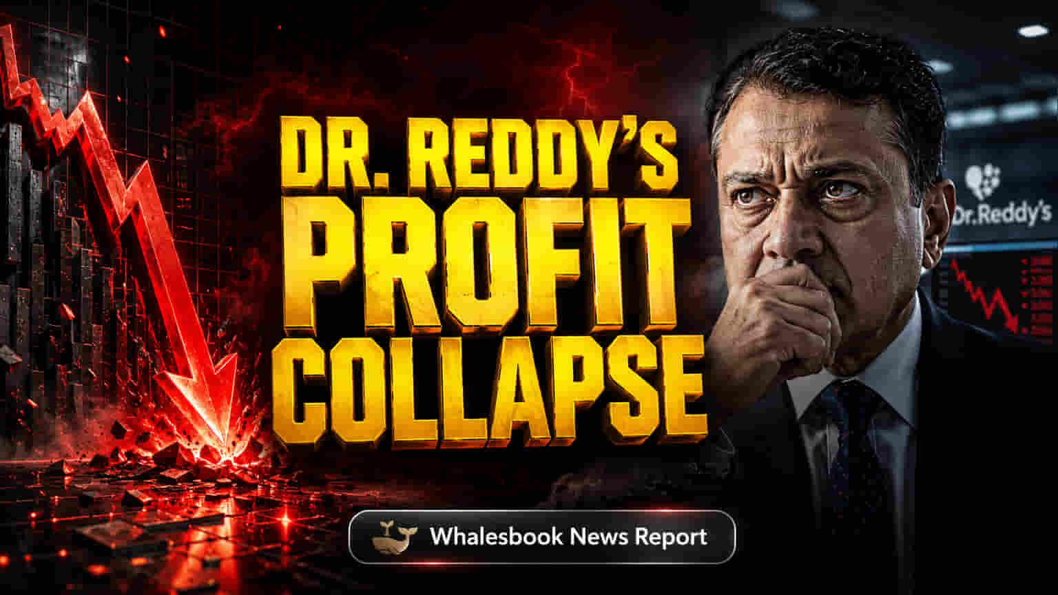 Dr. Reddy's Share Price: નફામાં ₹4,530 કરોડનો મોટો ફટકો, શેર ઘટ્યો!