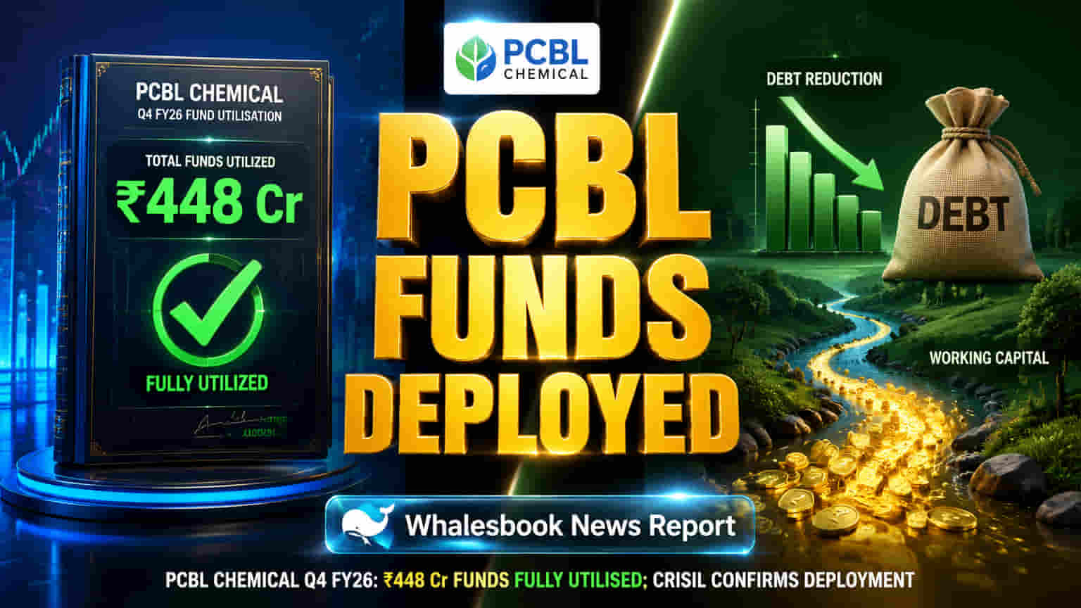 PCBL Chemical: **₹448 ਕਰੋੜ** ਫੰਡਾਂ ਦੀ ਵਰਤੋਂ ਪੂਰੀ, CRISIL ਨੇ ਲਾਈ ਮੋਹਰ!