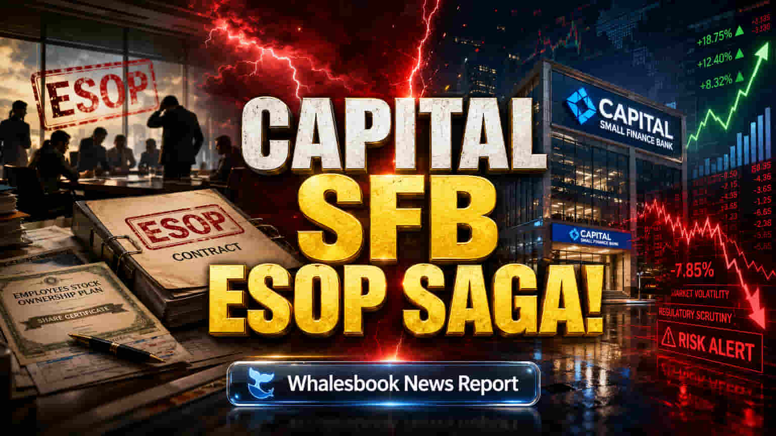 Capital Small Finance Bank Allots ₹1.28 Lakh ESOPs, Lifts Paid-Up Capital