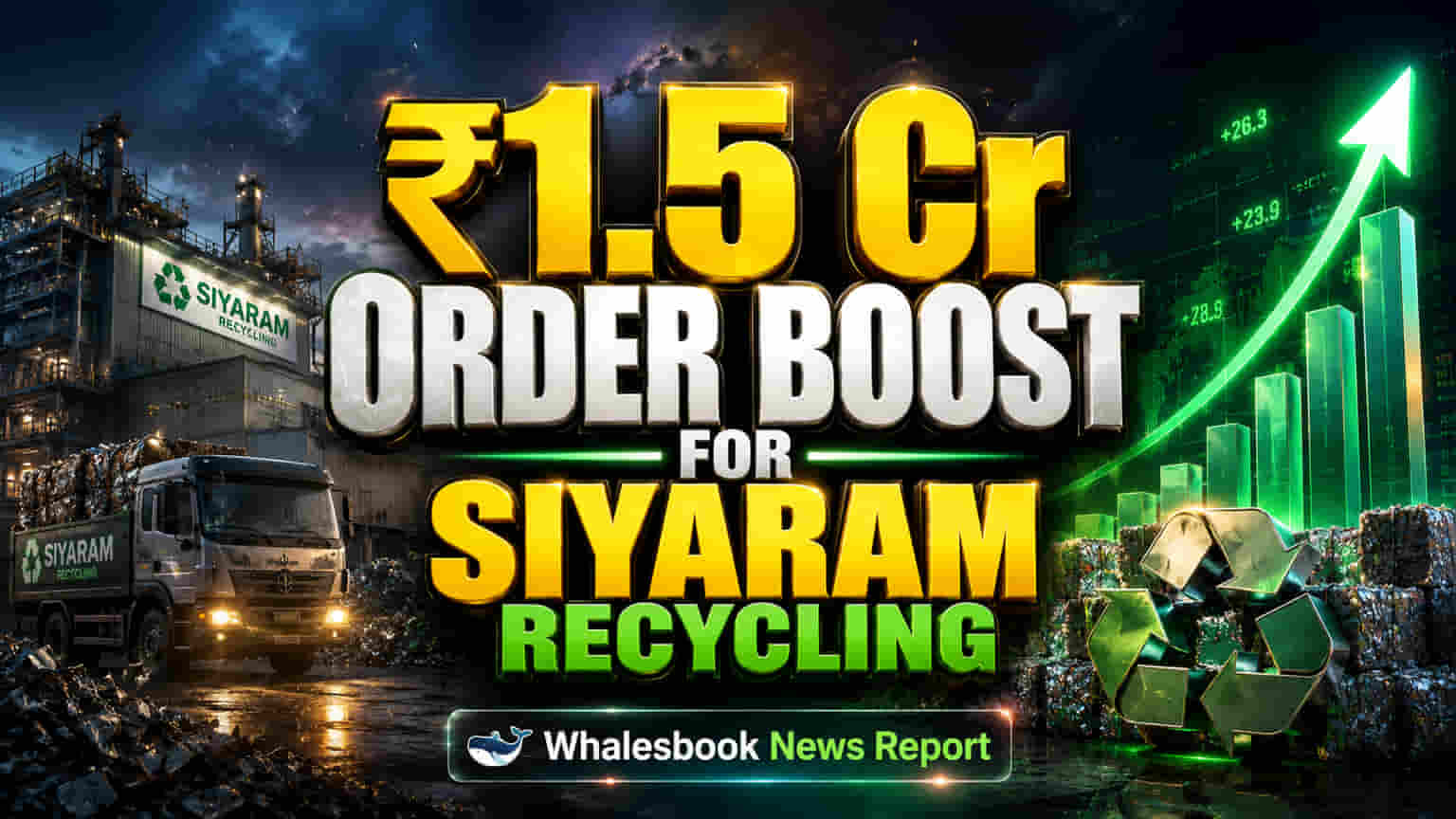 Siyaram Recycling Secures ₹1.5 Cr Order With Strict 7-Day Delivery