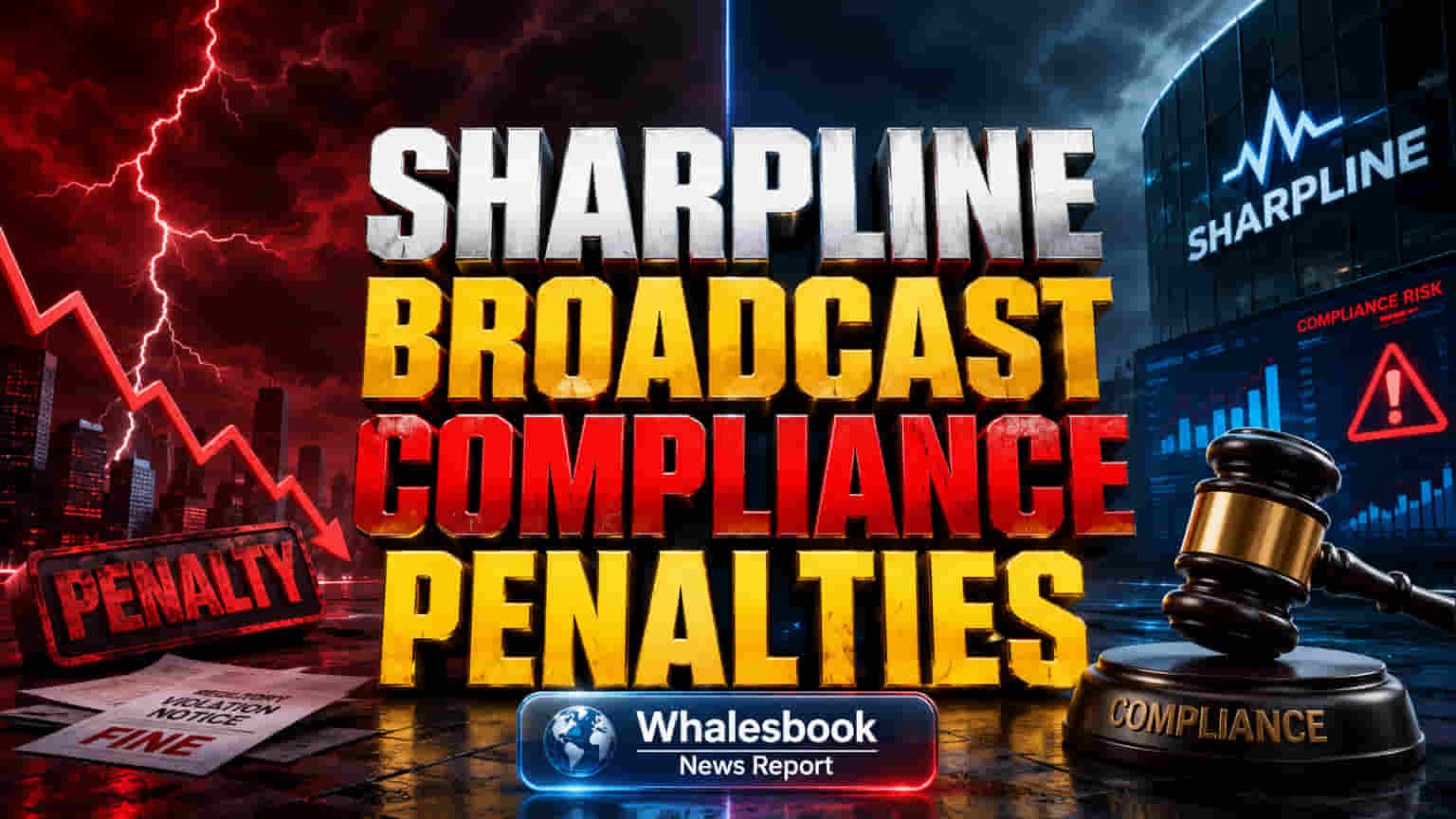 Sharpline Broadcast Fined ₹2.4 Lakh for Compliance Issues