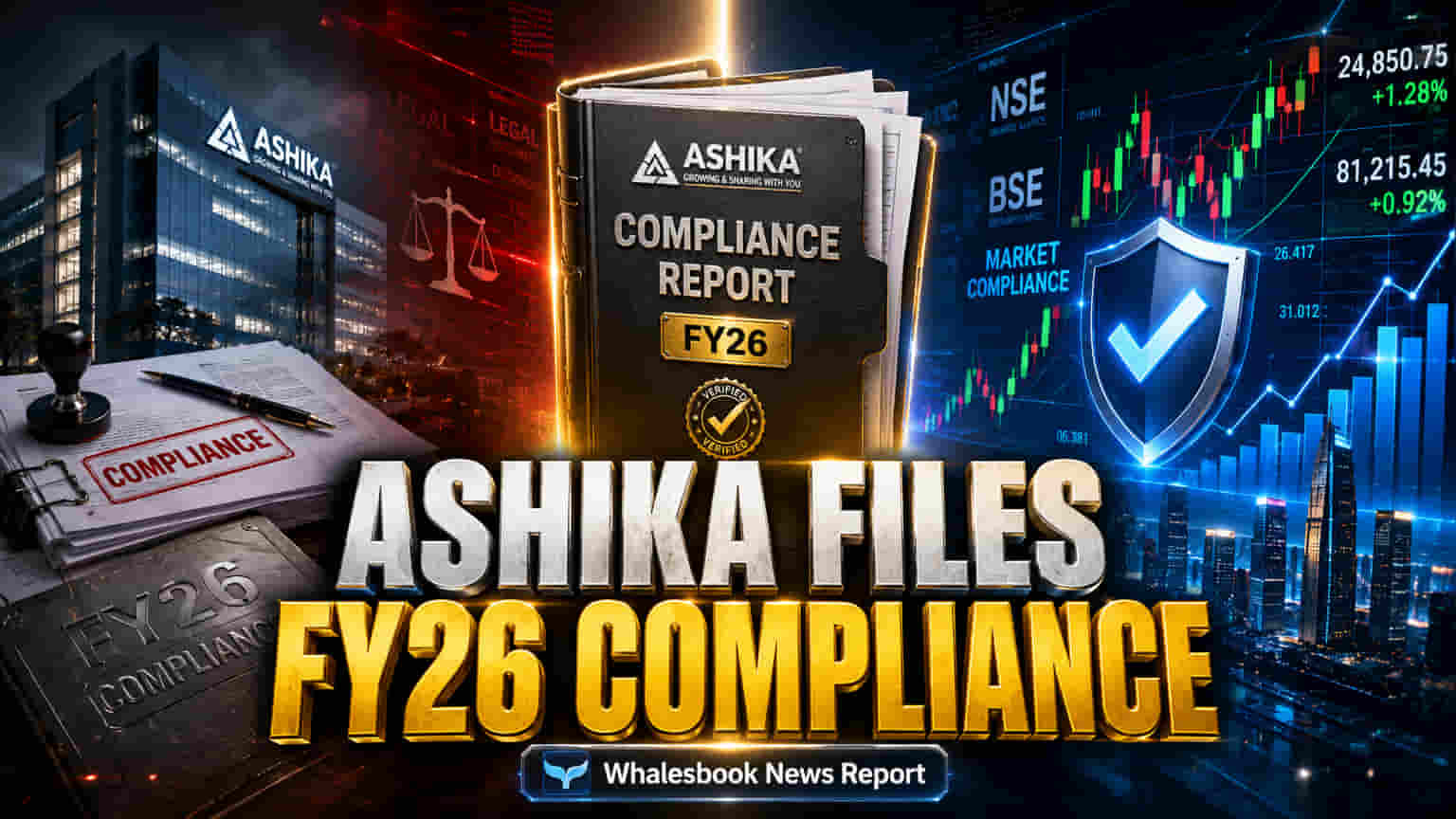 Ashika Credit Capital Submits FY26 Compliance Report; Signals Good Governance