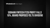 Sodhani Fintech FY26 Profit Falls 10%, Board Proposes ₹0.75 Dividend