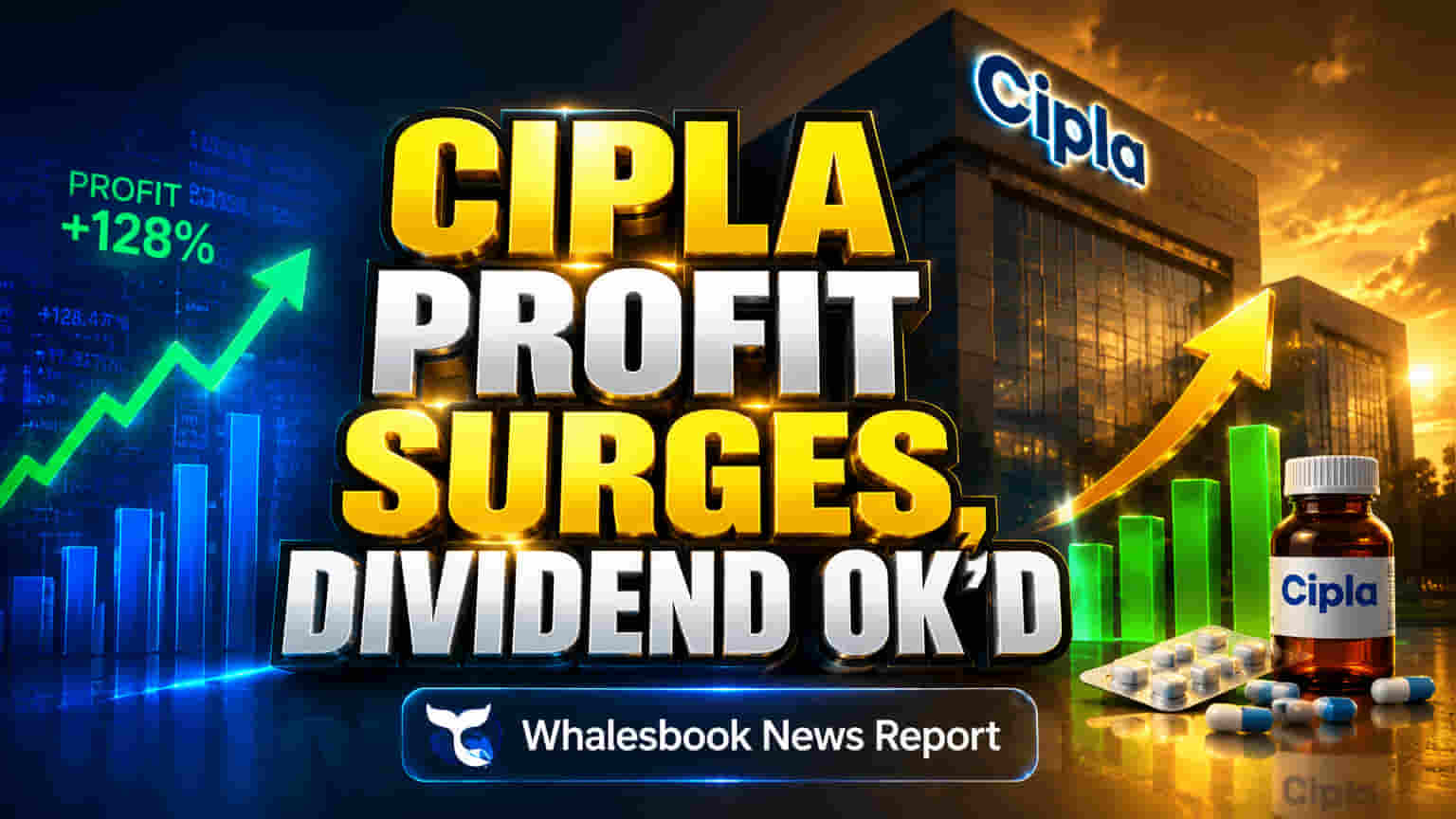 Cipla FY26 Profit ₹5,291 Cr; Recommends ₹13 Dividend, Buys Inzpera