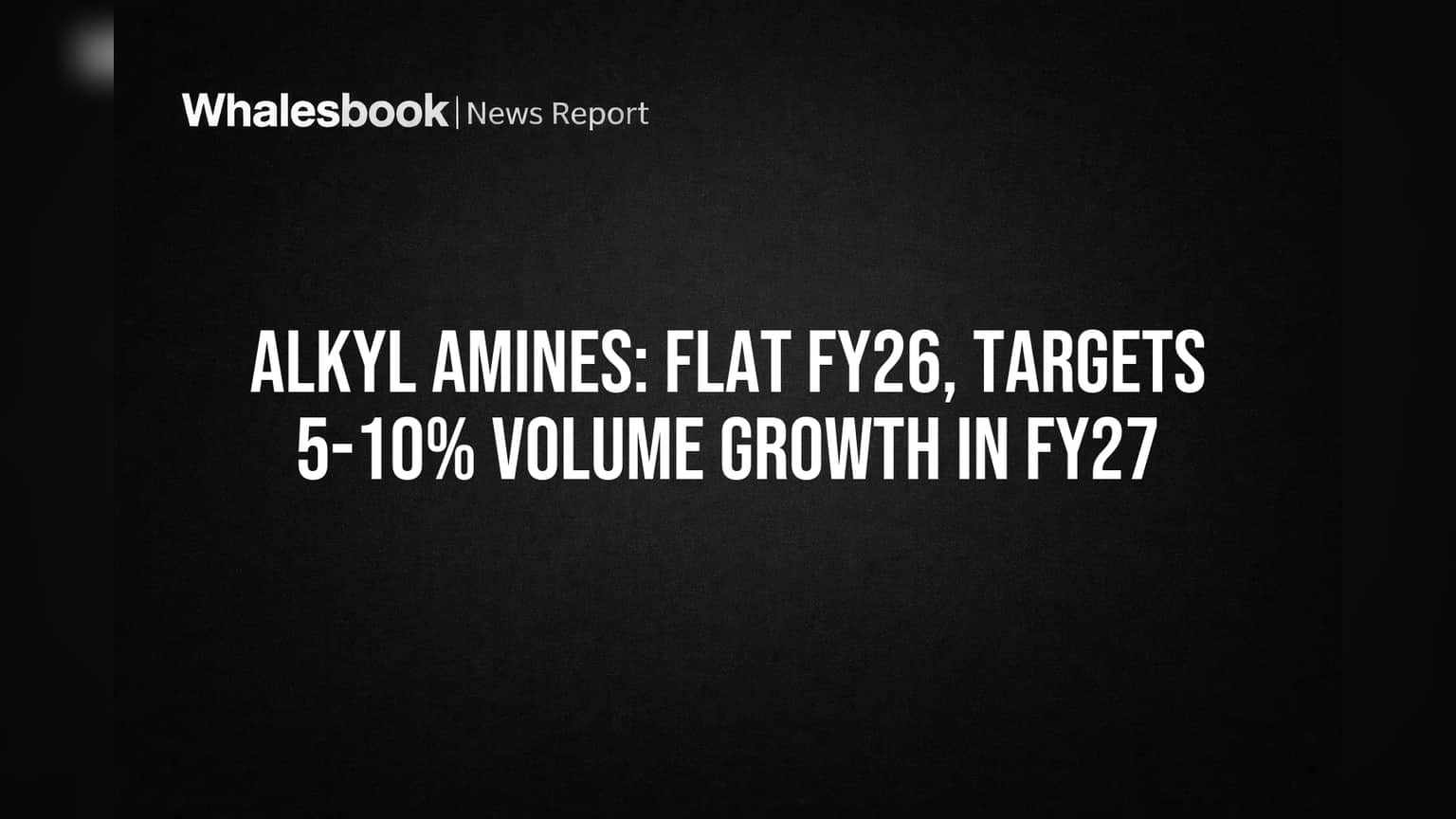 Alkyl Amines Share Price: FY26 मध्ये कंपनीची कामगिरी 'फ्लॅट', FY27 मध्ये वाढीचा अंदाज