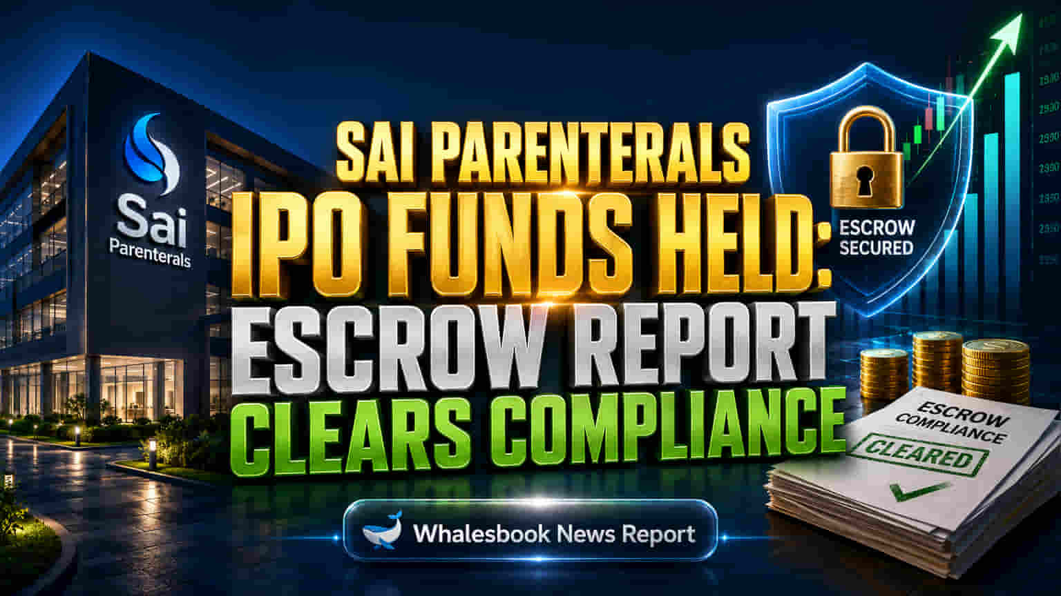 Sai Parenterals IPO Funds Untouched in Q4 FY26, Monitoring Report Confirms