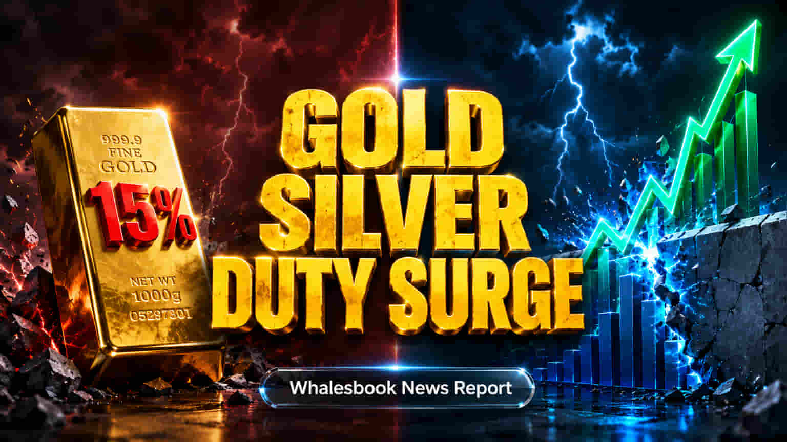India Raises Gold Duty to 15% to Tackle Deficit and Support Rupee