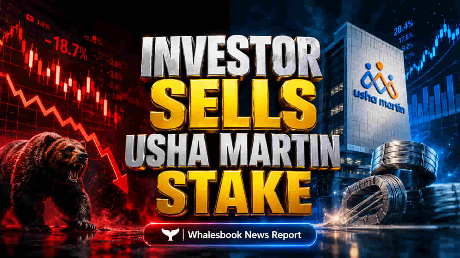 Peterhouse Sells Usha Martin Shares, Cuts Stake to 0.85%