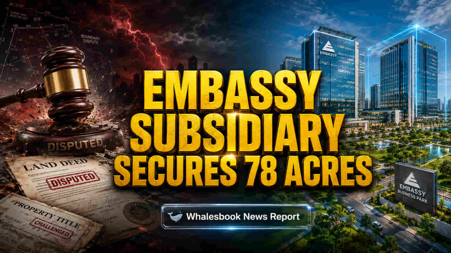 Embassy Subsidiary Wins 78 Acres as Court Overturns KIADB Land Order