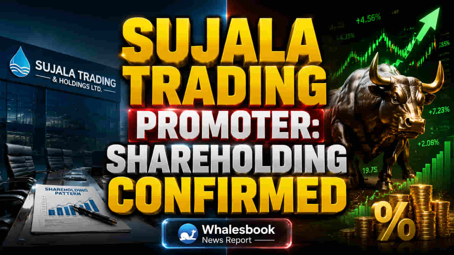 Sujala Trading: Promoter Confirms 891,000 Shares Held, None Pledged
