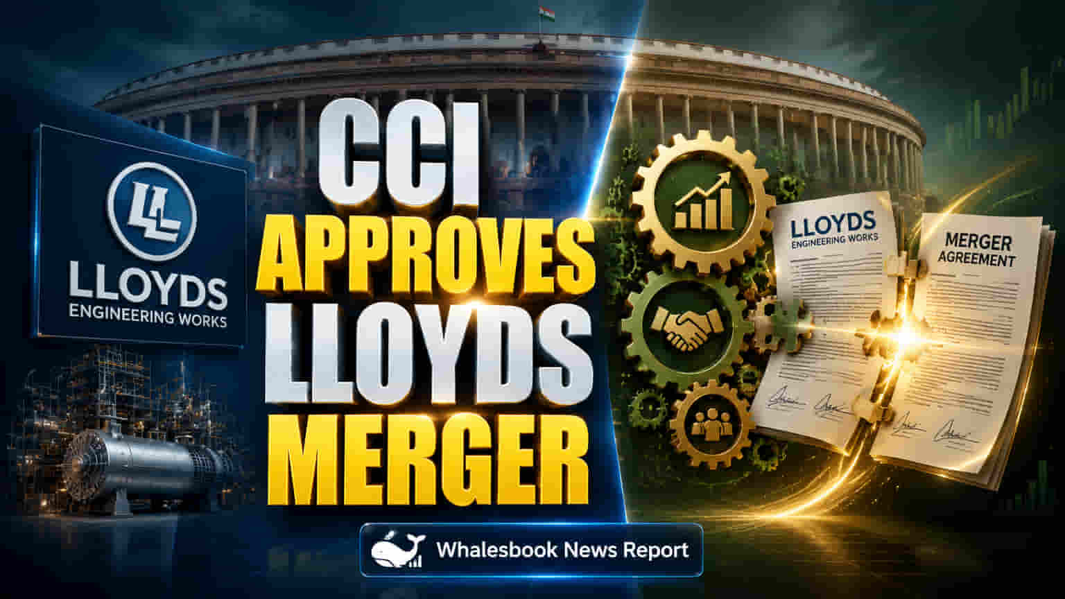 Lloyds Engineering Works: இந்திய போட்டி ஆணையம் CCI ஒப்புதல்! நிறுவன இணைப்புக்கு வழிவகுத்த முக்கிய முடிவு!