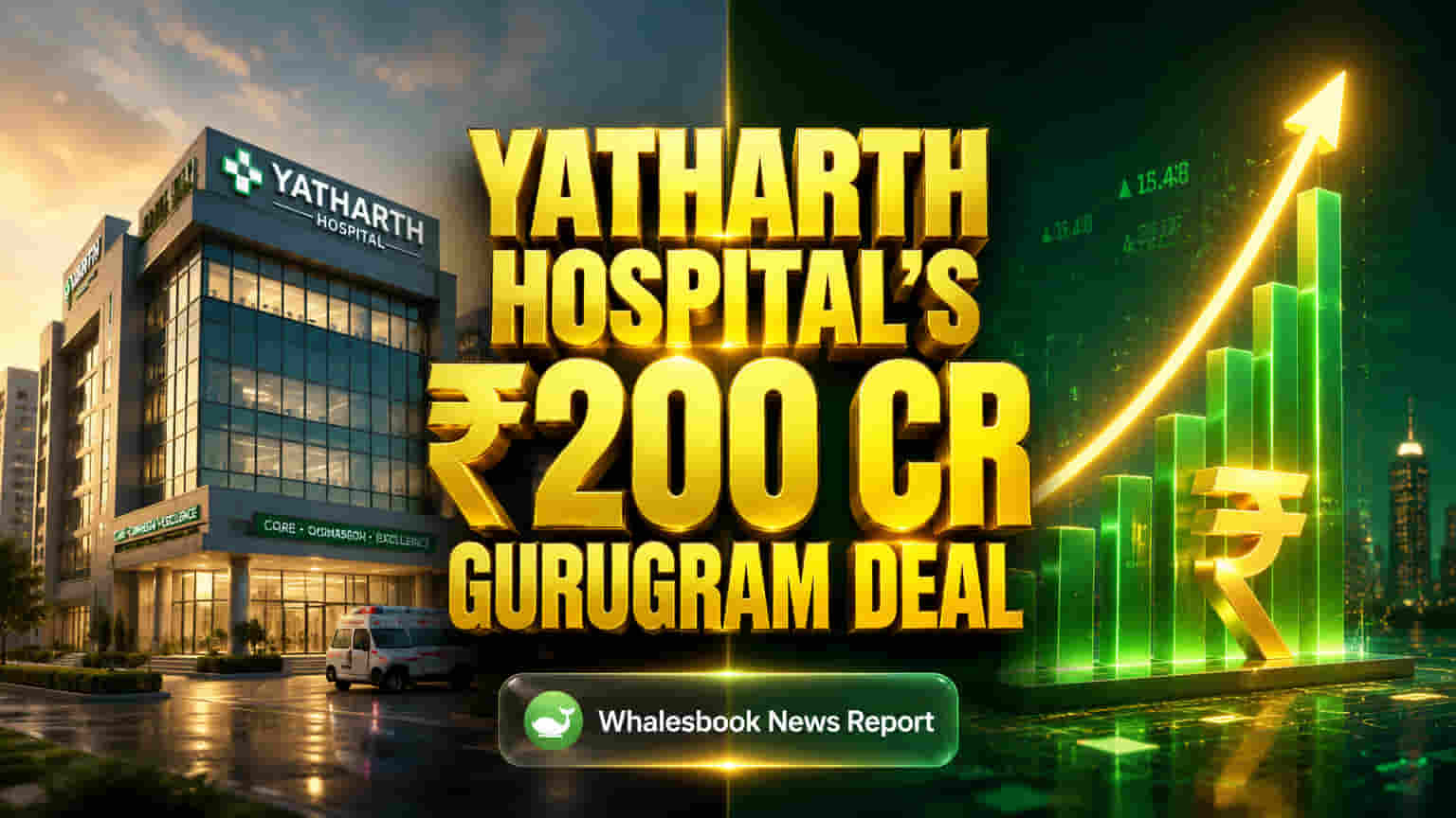 Yatharth Hospital Share: ₹200 करोड़ का बड़ा दांव! Gurugram में खोलेगा नया हॉस्पिटल