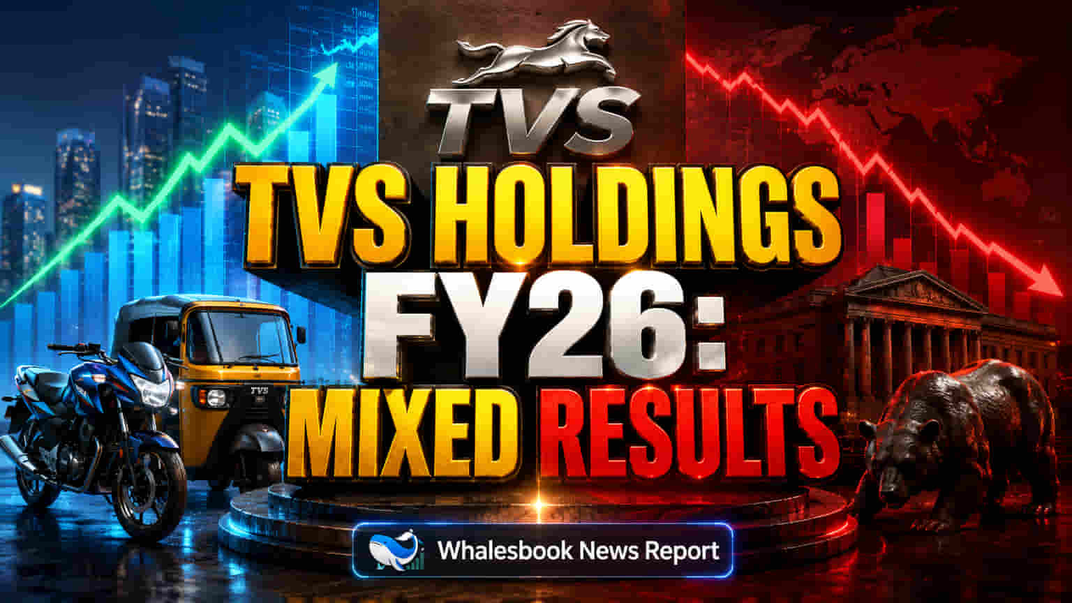TVS Holdings FY26: Profit ₹3,390 Cr, Revenue Up 29%; Standalone Sales Dip