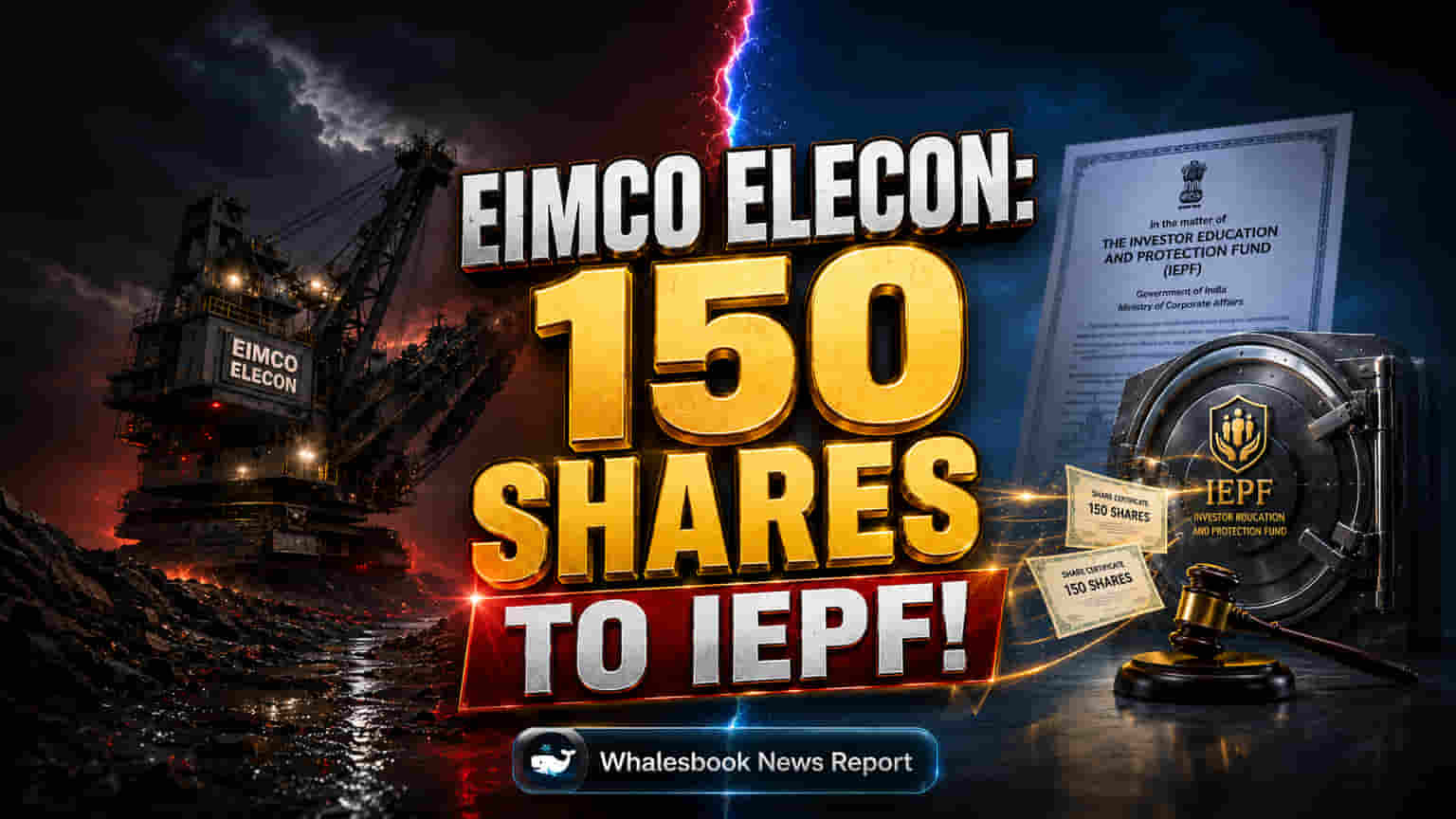 Eimco Elecon: 150 Shares to IEPF Over Unclaimed Dividends; Claim By Aug 30, 2026