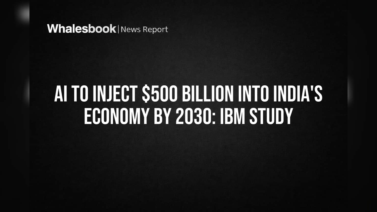 India's $500B AI Future Faces Major Adoption Hurdles