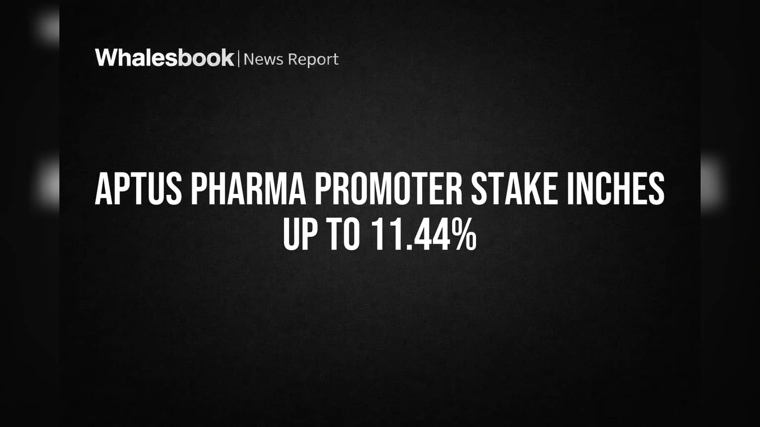 Aptus Pharma Share Price: प्रमोटर्स का भरोसा बढ़ा! छोटी खरीदारी से बढ़ी हिस्सेदारी