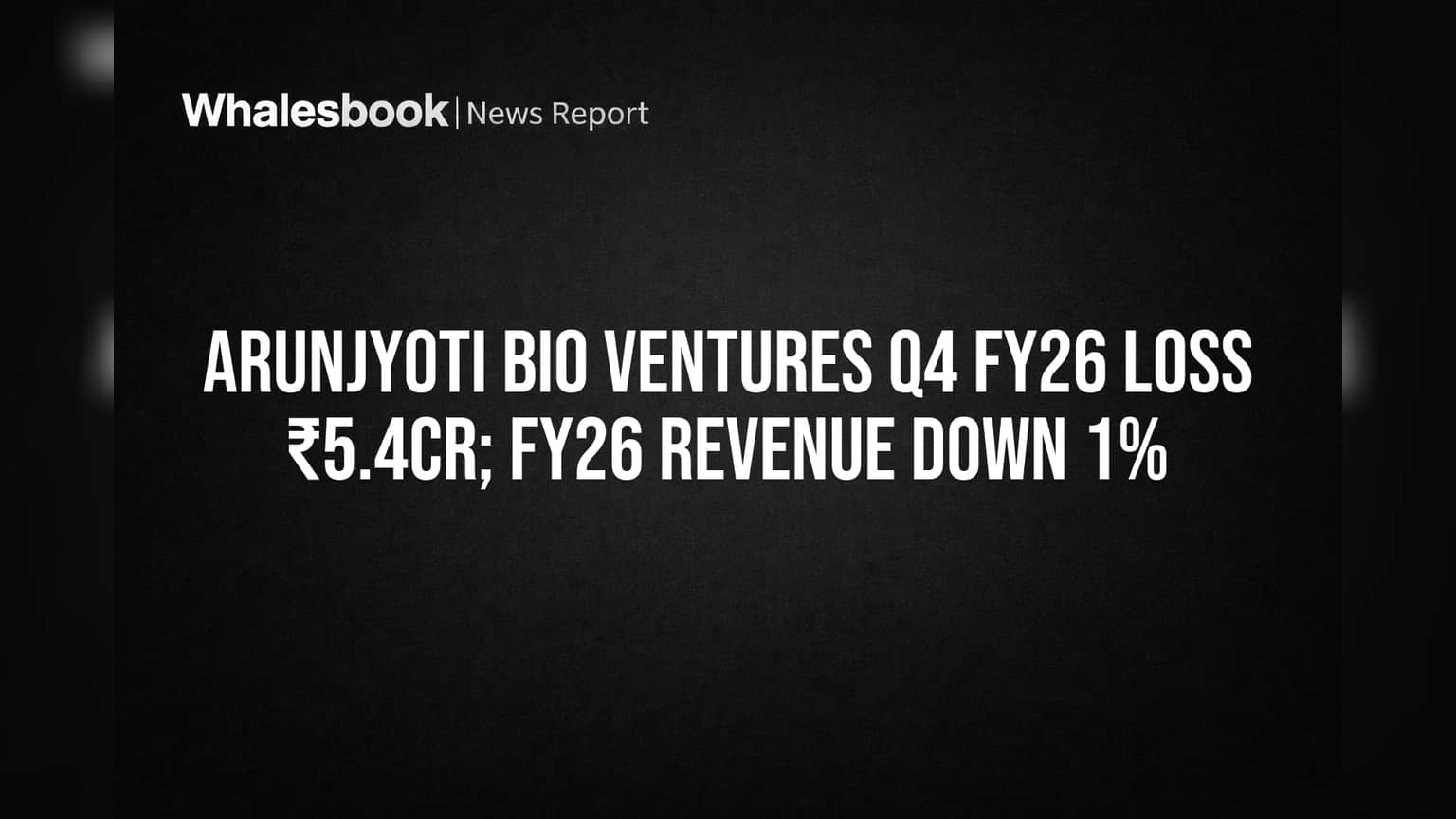 Arunjyoti Bio Ventures: வருவாய் உயர்ந்தும், இழப்பு அதிகரித்தது! முதலீட்டாளர்கள் கவலை?