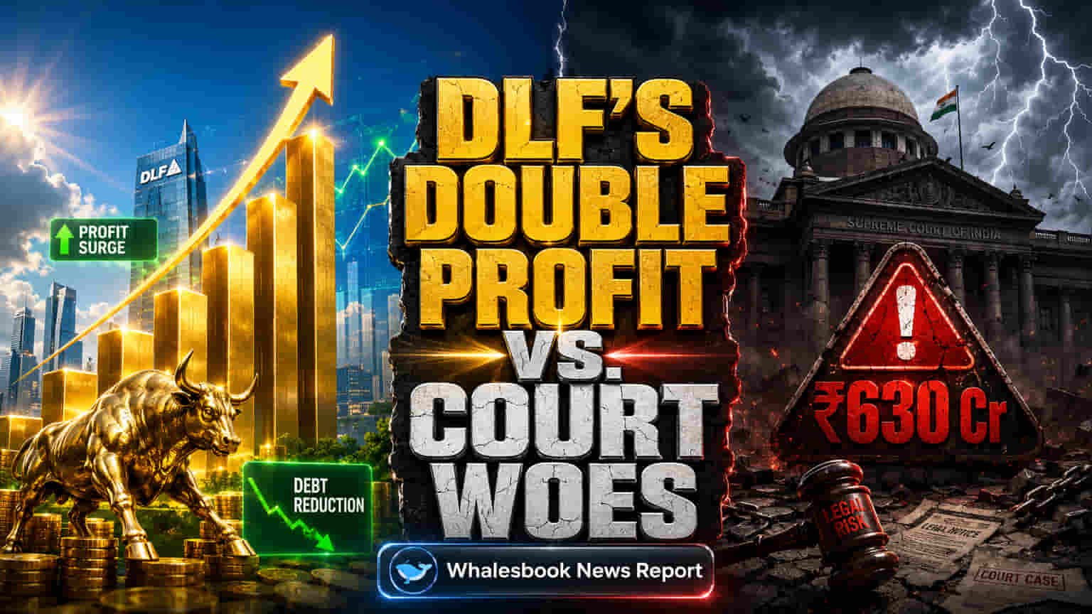 DLF FY26 Profit Doubles Standalone; Debt Eliminated, Rating Upgraded