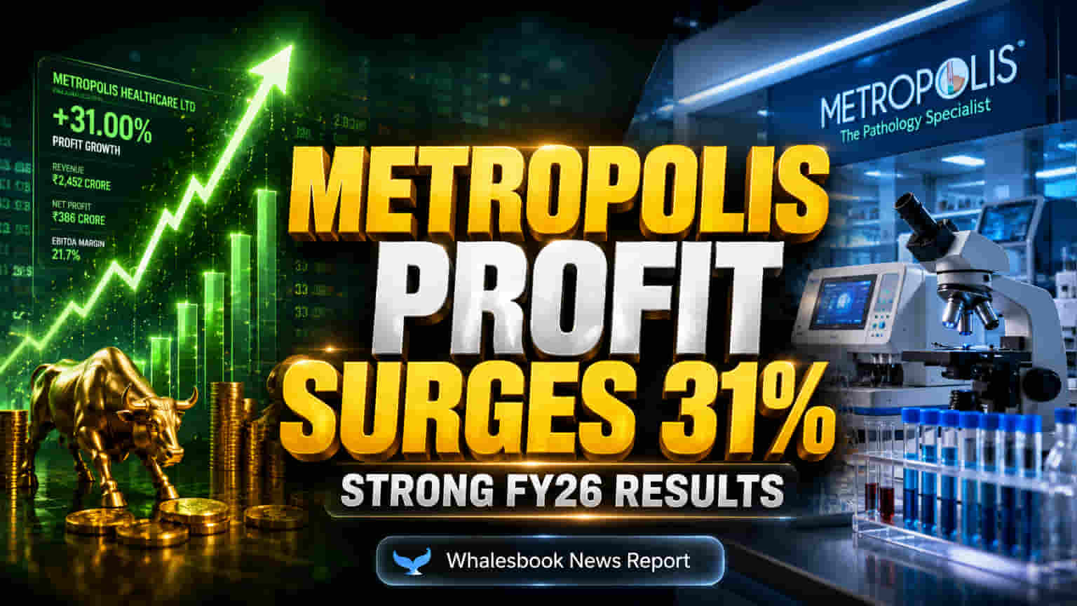 Metropolis Healthcare Share: नफ्यात **31%** मोठी वाढ! गुंतवणूकदारांसाठी आनंदाची बातमी