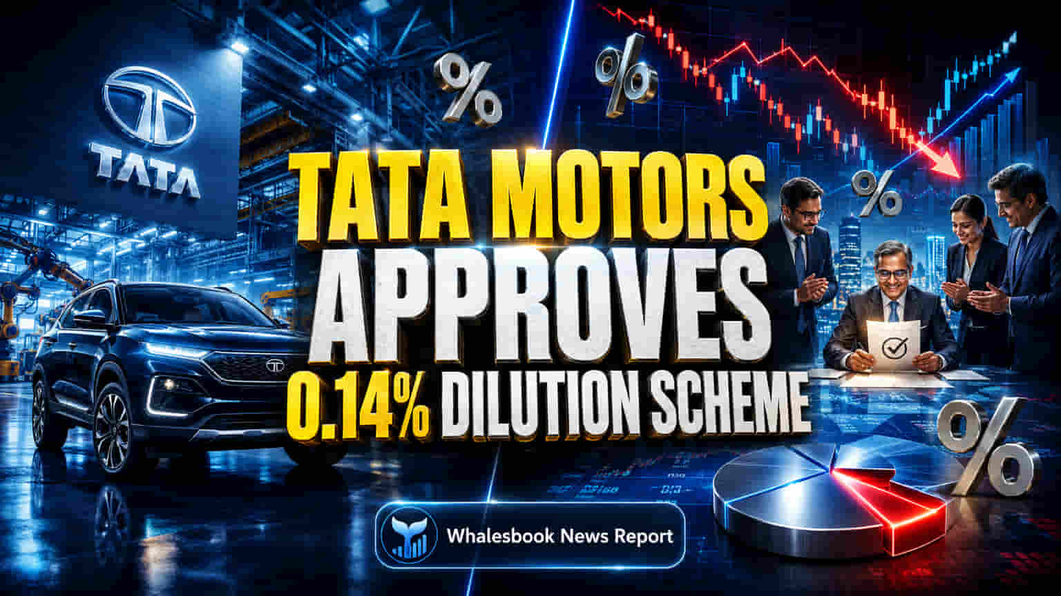 Tata Motors Approves New Stock Incentive Plan; Minor 0.14% Dilution