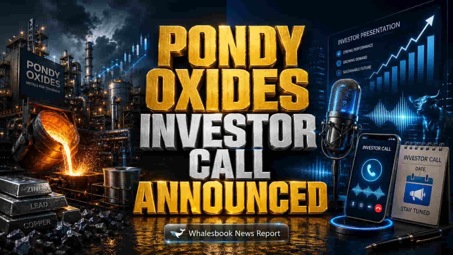 Pondy Oxides Sets May 27 Investor Call for Q4 FY26 Results