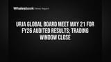 Urja Global Share Price: **21 मई** को होंगे FY26 के नतीजे, शेयर में कब खुलेगा ट्रेडिंग?