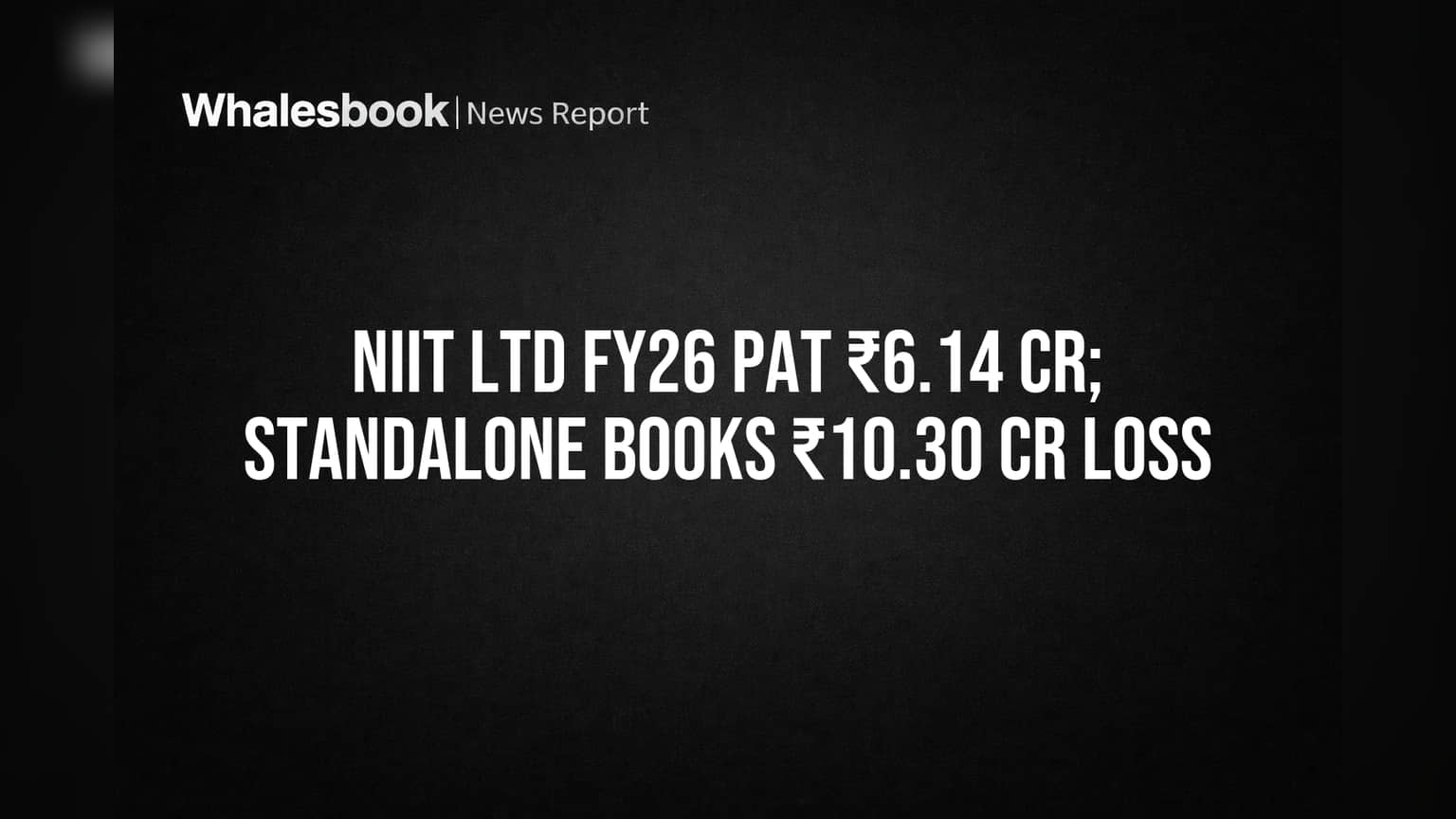 NIIT Share Price: गुंतवणूकदारांसाठी महत्त्वाची बातमी! ₹6.14 कोटींचा नफा, पण स्टँडअलोन व्यवसायात ₹10.30 कोटींचा तोटा