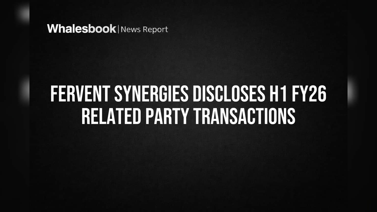 Fervent Synergies: ₹49 ਕਰੋੜ ਦੇ ਕਰਜ਼ੇ ਦਾ ਖੁਲਾਸਾ, ਨਿਵੇਸ਼ਕਾਂ ਦੀ ਨਜ਼ਰ SEBI ਨਿਯਮਾਂ 'ਤੇ