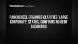 Panchsheel Organics Clarifies 'Large Corporate' Status, Confirms No Debt Securities