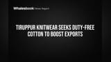 Tiruppur Knitwear Seeks Duty-Free Cotton to Beat Supply Gap, Boost Exports