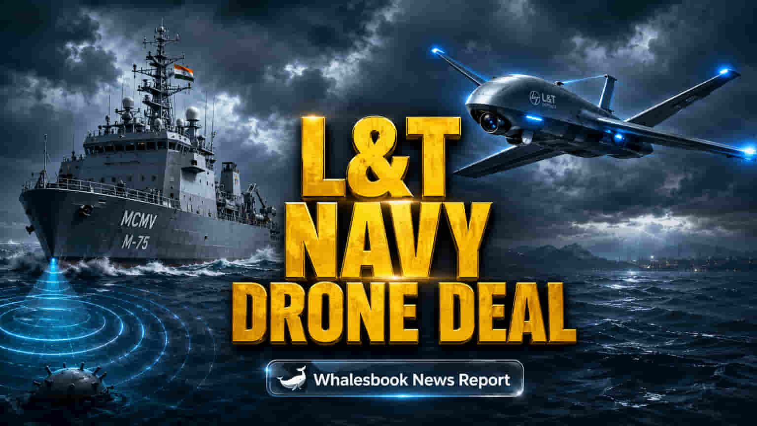 L&T Teams Up With France's Exail for Navy's Mine Hunters