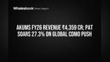 Akums FY26 Profit Surges 27.3% Fueled by Global CDMO Expansion