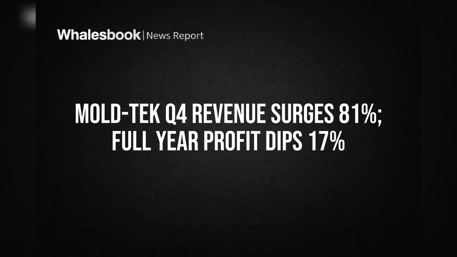 Mold-Tek Share Price: Q4 में Revenue **81%** चढ़ा, पर Full Year Profit **17%** गिरा! जानें वजह