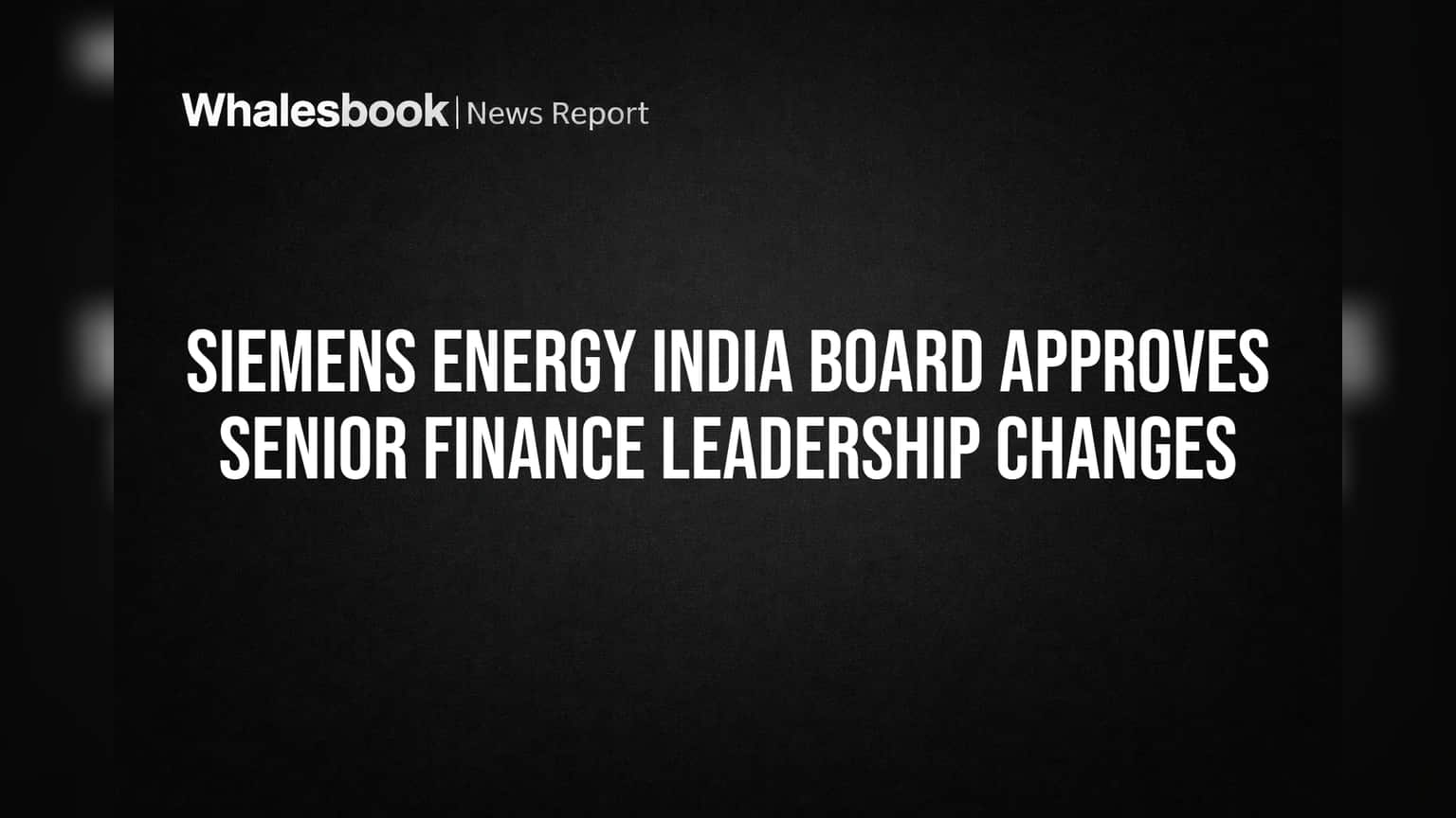 Siemens Energy India Appoints Manvi Arora Finance Head for Grid Tech Unit