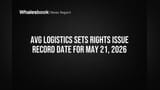 AVG Logistics Sets May 21, 2026 Record Date for ₹400 Cr Rights Issue