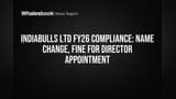 Indiabulls Ltd Completes Name Change, Faces ₹1.46 Lakh Fine