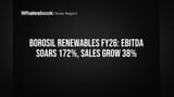 Borosil Renewables FY26: EBITDA तब्बल **172%** वाढला, सेल्समध्ये **38%** ची तेजी!