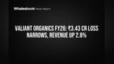 Valiant Organics FY26 Results: कंपनीचा तोटा कमी, उत्पन्न वाढले; नवीन 'फार्मा बिझनेस' सेगमेंटमुळे गुंतवणूकदारांना नवी आशा!
