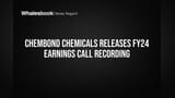 Chembond Chemicals: FY24 मध्ये प्रॉफिट वाढला! गुंतवणूकदारांसाठी खास रेकॉर्डिंग उपलब्ध