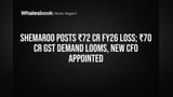 Shemaroo Posts ₹72 Cr FY26 Loss; ₹70 Cr GST Demand Looms, New CFO Appointed