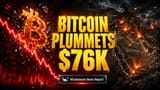 Bitcoin Price Drop: Iran Tension ne Market Hilaaya, Crypto **$76,711** ke neeche!