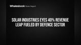 Solar Industries India: Defence Sector Se ₹14,000 Cr Ka Target! Share Bhagega?
